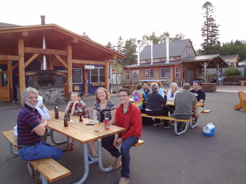 Picnic tables